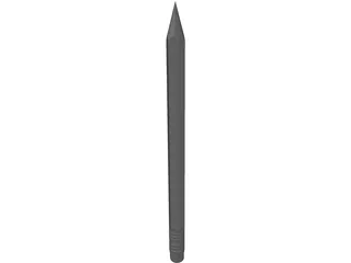 Pencil 3D Model preview