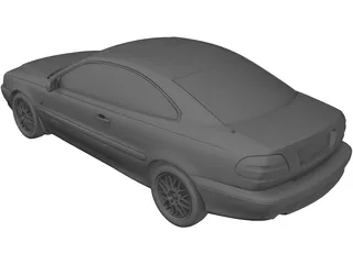 Volvo C70 Coupe (2000) 3D Model preview