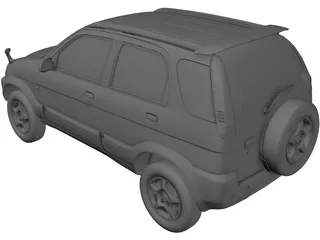 Toyota Cami (1999) 3D Model preview