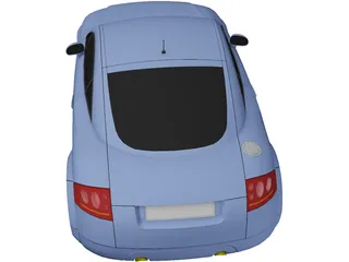 Audi TT 3D Model preview