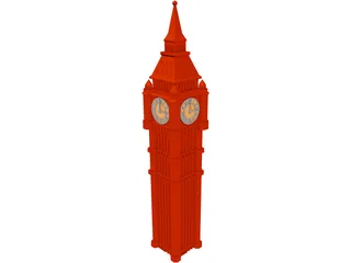 Big Ben 3D Model preview