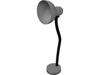 Table Lamp 3D Model preview