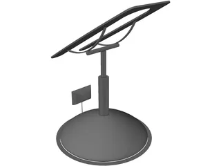 Hydraulic Stand 3D Model preview