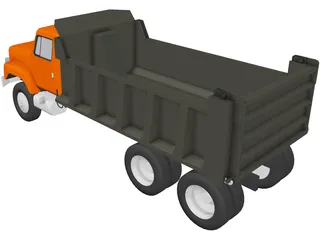 Dump Truck (1978) 3D Model preview