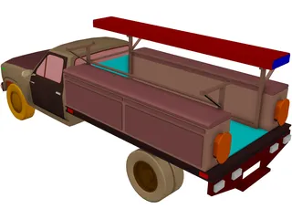Ford (1980) 3D Model preview