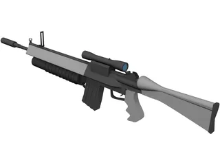G3A3 3D Model preview