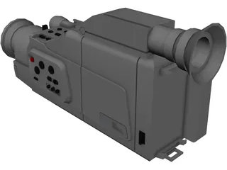 Camcorder 3D Model preview