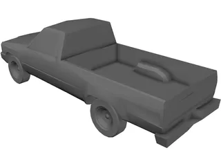 Toyota Pickup (1985) 3D Model preview