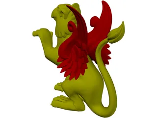Griffin 3D Model preview