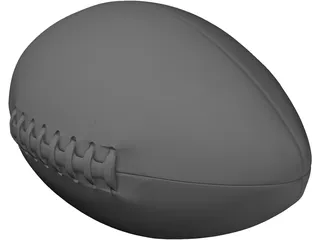 Football 3D Model preview