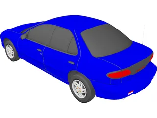 Pontiac Sunfire (1997) 3D Model preview