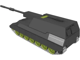 Crusader 3D Model preview