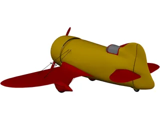 Gee Bee 3D Model preview