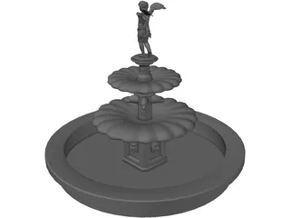 Fountain 3D Model preview