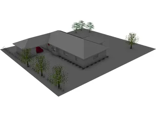 House 3D Model preview