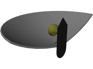 Lamp Wall 3D Model preview