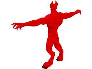 Devil 3D Model preview