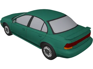 Saturn (1998) 3D Model preview