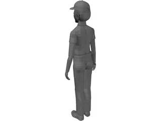 Boy 3D Model preview