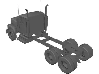 Truck 3D Model preview