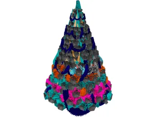 Christmas Tree 3D Model preview