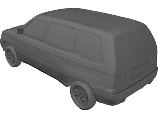 Mazda MPV (1992) 3D Model preview