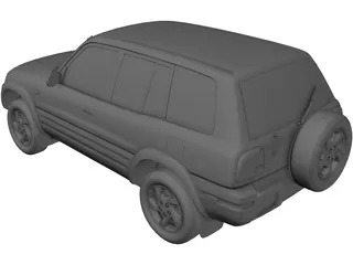 Toyota RAV4 (1997) 3D Model preview