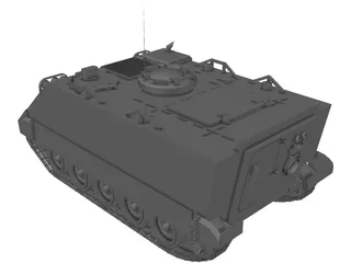 M-113 3D Model preview