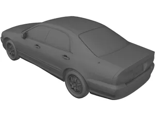 Mitsubishi Diamante (1998) 3D Model preview