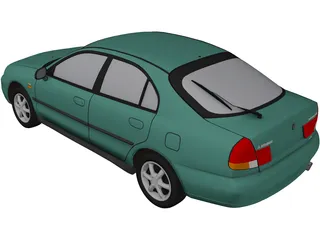 Mitsubishi Carisma (1998) 3D Model preview