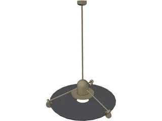 Lamp Ceiling 3D Model preview