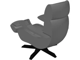 Easy Chair 3D Model preview