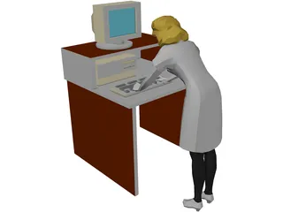 Woman 3D Model preview