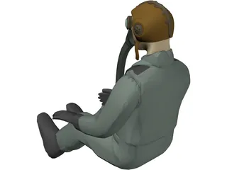 IIWW Pilot 3D Model preview