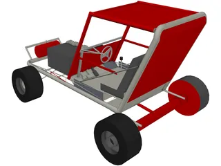 Buggy 3D Model preview
