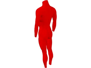 Surface Muscles 3D Model preview