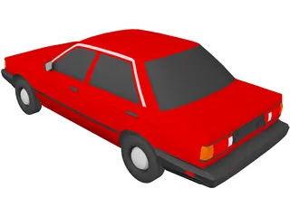 Nissan Sentra (1989) 3D Model preview