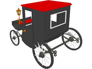 Carriage 3D Model preview
