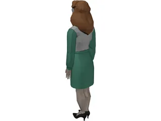 Woman 3D Model preview