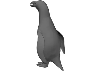 Penguin 3D Model preview