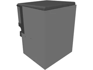 Soda Machine 3D Model preview