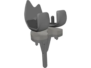 Knee 3D Model preview