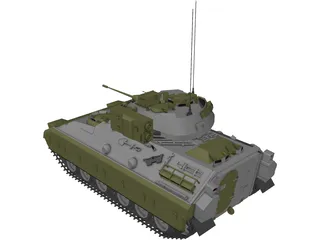 M3 Bradley 3D Model preview