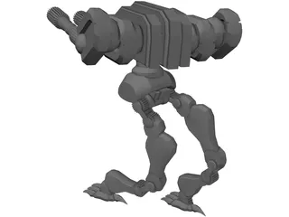 Mech Zues 3D Model preview
