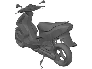 Scooter 3D Model preview