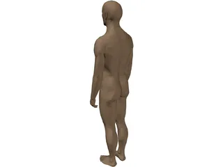 Man 3D Model preview