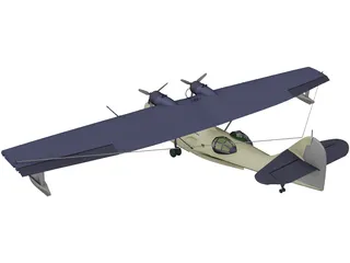 Consolidated PBY-5 Catalina 3D Model preview
