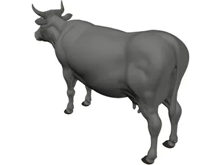 Cow 3D Model preview