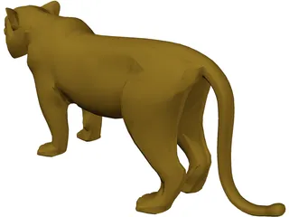 Tiger 3D Model preview