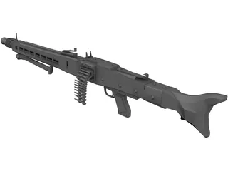 MG42 3D Model preview